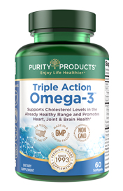 TRIPLE ACTION OMEGA 3™ FORMULA – 60 Soft gels