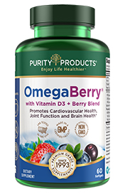 OmegaBerry® with Vitamin D – 60 Soft gels