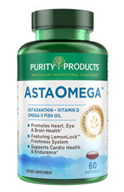 AstaOmega™ (Omega-3 Fish Oil + Astaxanthin) - 60 Soft Gels