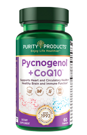 PYCNOGENOL® + CO-Q10 – Super Formula w CoQ10