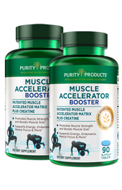 2 PACK - MUSCLE ACCELERATOR -- Creatine Boost